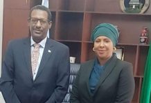 Danjiraha JFS u joogta Zambia oo xafiiskeeda ku qaabishay sii haya Safaaradda Sudan