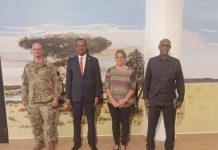 Wasiirka wasaaradda gaashaandhiga JFS oo kulan la qaatay saraakiil ka socotay Safaaradda Maraykanka ee Soomaliya