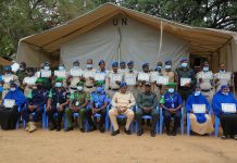 AMISOM oo tababar usoo xirtay xubno ka tirsan Boliiska Koofur Galbeed