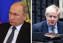 Hogaamiyaasha Ruushka iyo Britain oo khadka taleefoonka ku wada hadlay ka hor shirka G20.