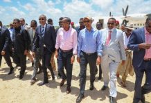 Ra’iisal wasaare Rooble oo lagu soo dhoweeyay magaalada Baraawe