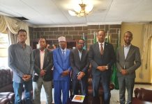 Wasiirka gaashaandhigga oo booqday xarunta Safaaradda Soomaaliya ee Dalka Itoobiya