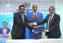 Ra’iisul wasaare ku xigeenka dalka oo maanta xilalka u kala warejiyay Wasiirada cusub ee Howlaha Guud iyo Xanaanada Xoolaha XFS