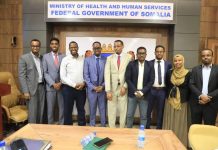 Wasiirka Wasaaradda Caafimaadka iyo Daryeelka Bulshada HE. Dr. Fawziya Abikar Nur ayaa maanta xilka u kala wareejisay 3 dex Agaasime waaxeed