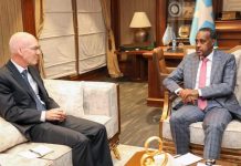 Ra’iisul wasaare Rooble oo kulan la qaatay wakiilka xoghayaha guud Qaramada midoobay mudane James Swan