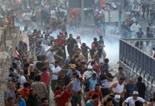 Mudaharaado looga soo horjeedo natiijada doorashadii guud ee dalka ciraaq oo ka dhacay Baqdaad