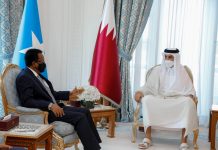 MADAXWEYNAHA IYO AMIIRKA DOWLADDA QATAR OO KA WADA HADLAY XOOJINTA XIRIIRKA LABADA DAL