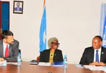 Wasiirka Amni JFS oo qabtay Shir looga hadlayey horumarinta ciidanka booliiska federaalka iyo Dowladaha xubnaha ka ah