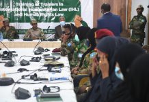 AMISOM oo tababar usoo xirtay Askar ka tirsan Ciidanka xoogga