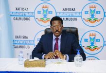 Madaxweynaha Galmudug oo shir guddoomiyay kulanka Golaha Wasiirada Maamulkaas