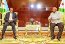 Ra’iisul Wasaaraha XFS oo kulan la qaatay Madaxweynaha Jamhuuriyadda Djibouti