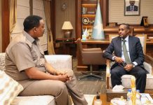 Ra’iisul Wasaaraha XFS oo xafiiskiisa ku qaabilay wafdi ka socda urur goboleedka IGAD