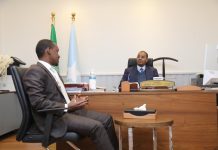 Safiirka JFS u fadhiya Masar oo ku soo dhaweeyay Safaaradda Gudoomiyaha guddiga madaxa banaan ee la dagaalanka Musuq-maasuqa