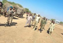 Taliyaha ururka 64-aad oo hawlgalo amniga lagu sugayo ka sameeyey Deegaano hoos yimaada Degmada Afgooye