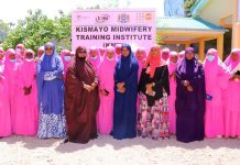 Gabdho tababar umulisanimo loogu qabtay Kismaayo