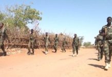 Ciidamada amniga oo howlgalo amniga lagu sugayo ka sameeyay xaafadaha Garbahaareey