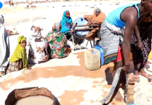 Abaar ba’an oo ka taagan degaanka Qaradhi ee gobolka Galgaduud