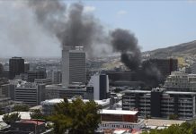 Xarunta Golaha shacabka South Afrika oo markale dab ka kacay