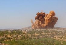 Suuriya goob u dhow xarun ay ku sugan yihiin Ciidamada maraykanka oo lala beegsaday tiro gantaallo ah