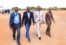 Guddoomiyaha Guddiga doorashooyinka Heer Federaal oo gaaray Kismaayo