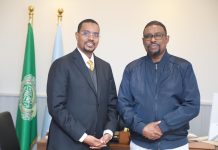 Safiirka J.F.S ee Masar oo Xafiiska ku qaabilay Wasiirka Wasaaradda Batroolka iyo Macdanta XFS.