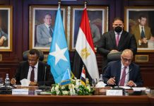 Heshiis is-af-garad ah oo dhex maray Dowladaha Soomaaliya Iyo Masar