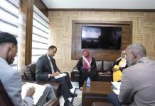 Agaasimaha guud ee wasaaradda qorsheynta XFS oo xafiiskiisa ku qaabilay madaxa Hay’adda UNICEF ee Soomaaliya