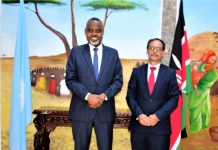 Safiirka Soomaaliya ee Kenya oo kulan la qaatay danjiraha dowladda Venezuela u fadhiya Kenya