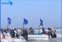 Muuqaalka xeebta Liido oo soo jiitay boqolaal dadweyne ah