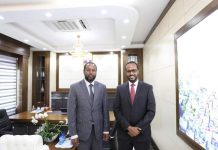 Wasiirka Qorsheynta XFS oo qaabilay wefdi ka socday hey’adda Socdaalka ee Qaramada Midoobay