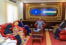 Madaxweyne ku-xigeeenka Puntland oo qaabilay saraakiil ka socday hay’adda Qaramada Midoobey