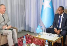 Ra’iisul Wasaare Rooble oo la kulmay Safiirka Dowladda Mareykanka