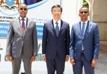 Duqa Muqdisho iyo safiirka Shiinaha u jooga Soomaaliya oo ka wada hadlay horumarinta caasimadda