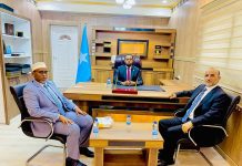 Wasiirka Awqaafta iyo Arr. Diinta XFS oo kulan laqaatay Madax ka Socotay Ururka Iskaashiga Islaamka.