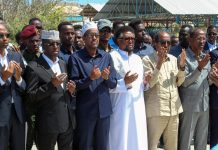 Ra’iisul Wasaare Rooble oo ka qayb galay Jinaasada AUN xildhibaan Aamina Maxamed Cabdi