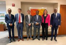 Wasiir Beyle oo Washington kula kulmay xubno sare oo ka tirsan Waaxda Maaliyadda Mareykanka iyo arrimaha Dibadda