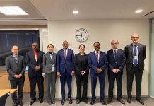 Wasiir Maaliyadda XFS oo shirar muhiim ah kaga qeyb galaya Mareynkanka.