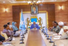 Ra’iisal ku-xigeenka dalka oo guddoomiyay shir looga hadlayay howlaha gurmadka abaaraha