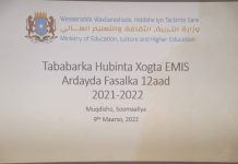 Wasaaradda waxbarashadda XFS oo tababar u qabatay maamulayaasha Dugsiyada Gobolka Babaadir