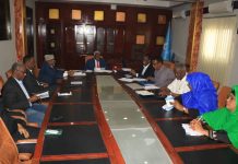 Xildhibaan Cabdirisaaq Cumar Maxamed oo loo doortay guddoomiyaha guddiga doorashada guddoonka golaha shacabka