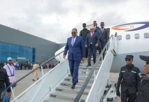 Madaxweynaha Puntland oo lagu soo dhoweeyay Muqdisho