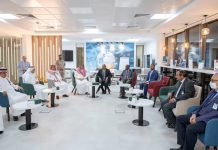 Wasiirka Amniga XFS oo lagu soo dhoweeyay Akadeemiyada Naif ee Sacuudi Carabiya