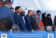 Xafladda Dhaarinta Xildhibaanada Baarlamaanka 11-aad oo lasoo gabogabeeyey