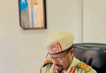 Taliyaha cusub ee qeybta 60-aad ee ciidanka xoogga dalka oo maanta si rasmi ah xilka ula wareega