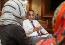 Raíisul Wasaare Rooble oo kulan la qaatay Ergeyga Gaarka ah ee Midowga Yurub u qaabilsan Geeska Afrika