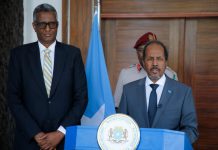 Madaxweyne Xasan Sheekh oo Ergey gaar ah u magacaabay arrimaha abaaraha
