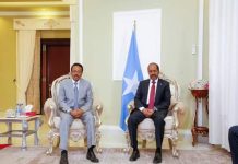 Madaxweyne Hasan sheikh ayaa maanta la filayaa inuu xilka kala wareego Madaxweynihii hore ee Dalka Maxamed Abdullaahi Farmaajo
