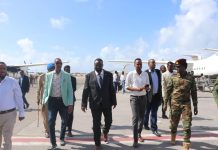 Madaxweyne ku-xigeenka Hirshabeelle oo soo gaaray Muqdisho