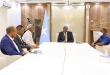 Guddoomiyaha Aqalka Hoose oo la kulmay dhiggiisa Aqalka sare