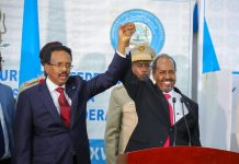 Madaxda Dalka oo hambalyeeyay Madaxweynaha la doortay ee Xasan Sheekh Maxamuud